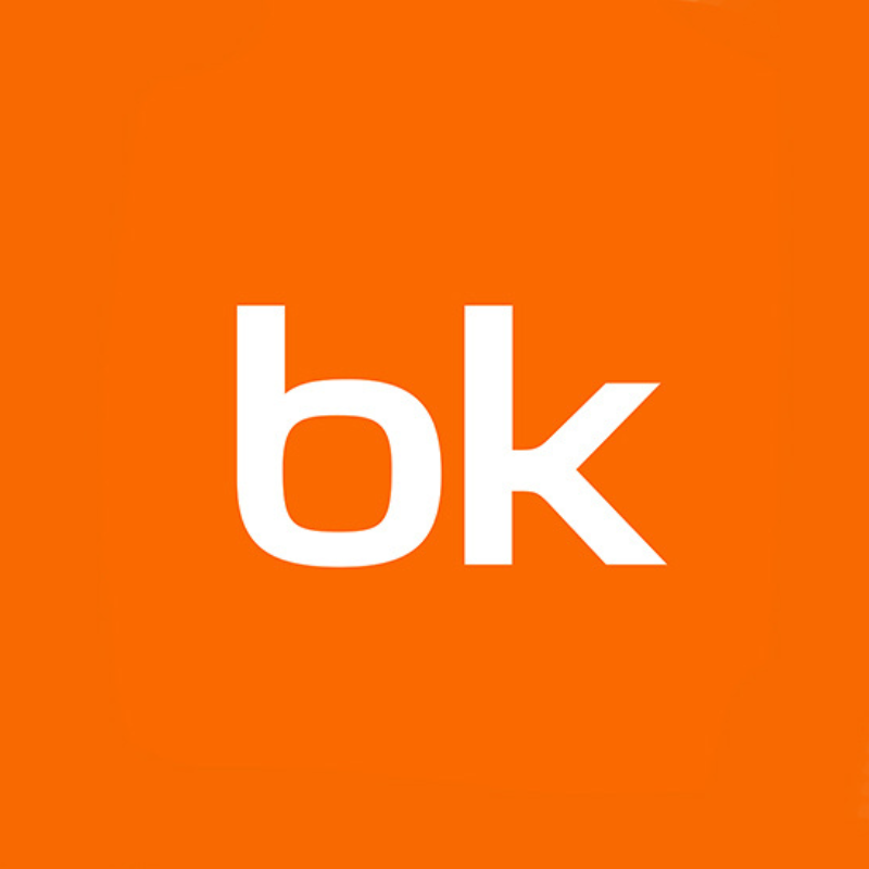 logo de Bankinter con letras blancas y fondo naranja como uno de los mejores bancos para abrir cuenta sin nomina en españa 2026